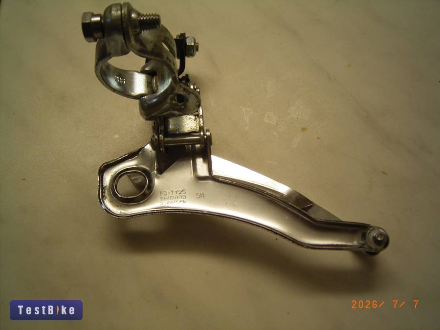 Shimano első váltó 3 lánctányérhoz, jó erős rugóval