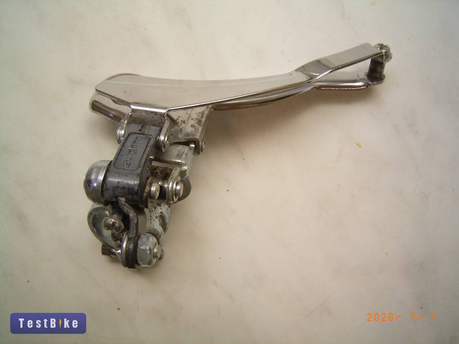 Shimano első váltó 3 lánctányérhoz, jó erős rugóval