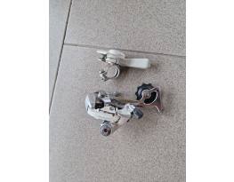 Shimano Exage 400 LX hátsó váltó váltókarral