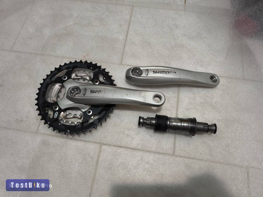 Shimano FC-M521 octalink hajtókar + BB-ES25 középrész szett