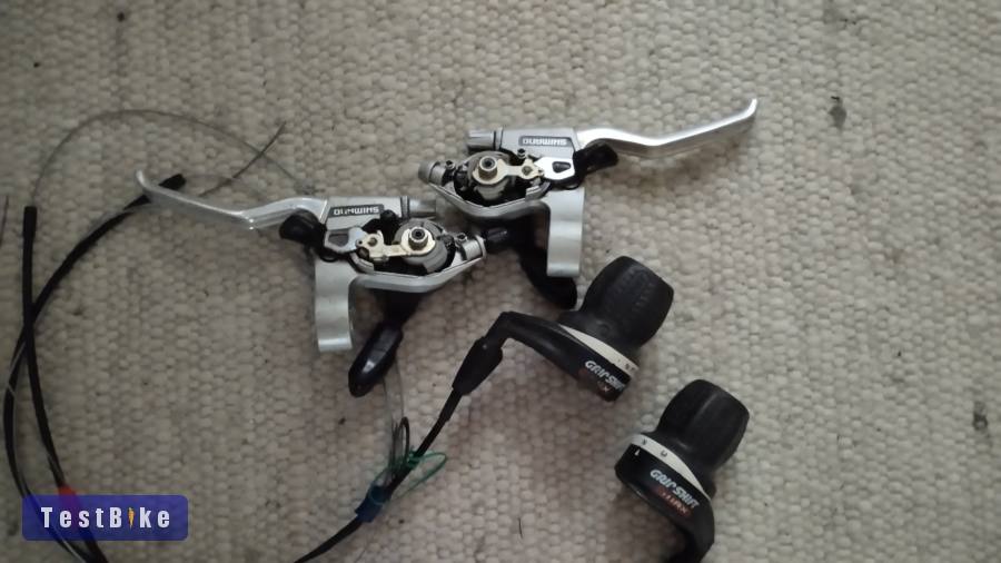 Shimano Alivio fékváltó karok 3x7 Sram GripShift váltókarok