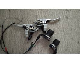 Shimano Alivio fékváltó karok 3x7 Sram GripShift váltókarok