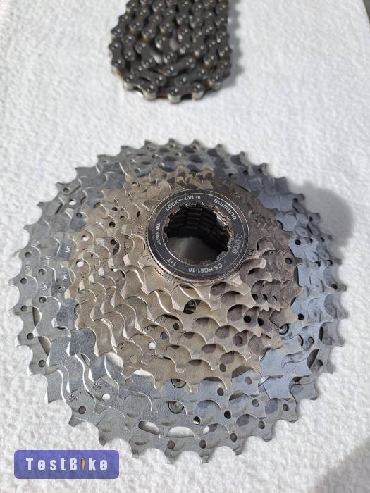 Shimano SLX fogaskoszorú és lánc