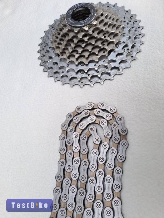 Shimano SLX fogaskoszorú és lánc