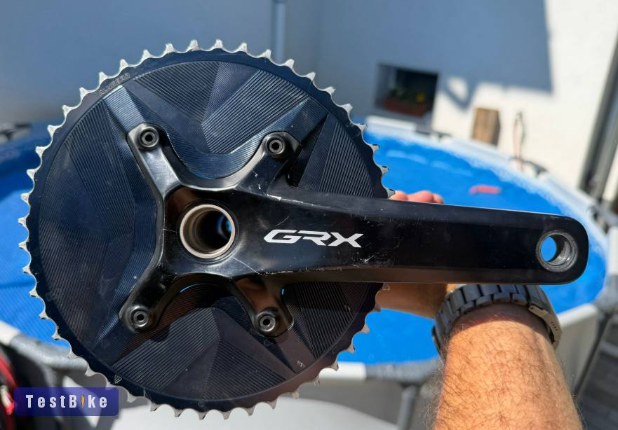 Shimano GRX FC-RX810/RX820 InPeak integrált wattmérővel