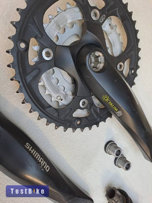 Shimano hajtómű tengellyel