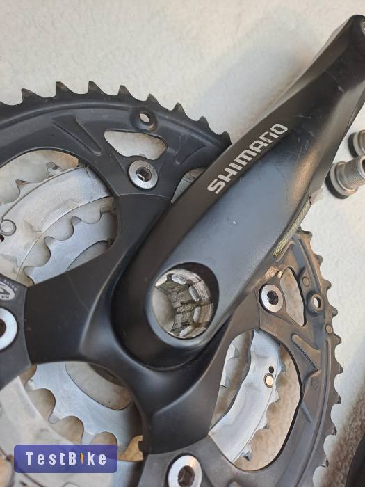 Shimano hajtómű tengellyel