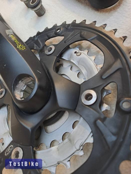 Shimano hajtómű tengellyel