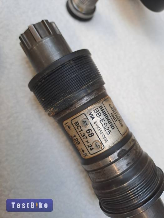 Shimano hajtómű tengellyel