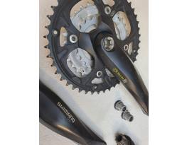 Shimano hajtómű tengellyel