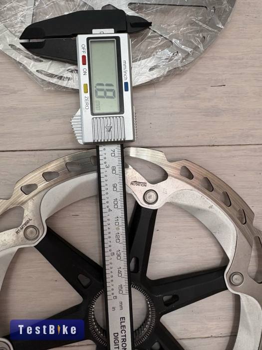 Shimano Icetech 203 és 180 mm-es szett 