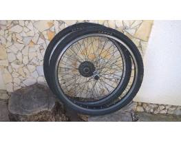 Shimano LX agyas kerékszett, Exal felnikkel, 26"