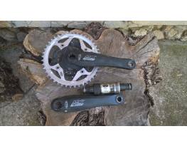 Shimano LX hajtókar + középcsapágy.