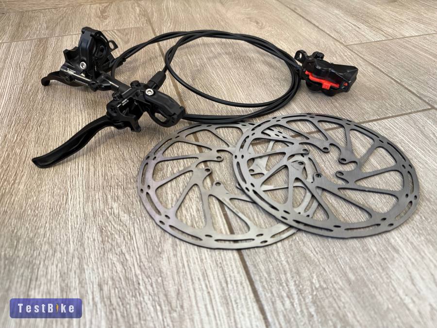 Új Shimano M4100 4 dugattyús fékszett eladó