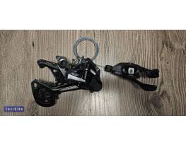 Shimano M8100 Hátsó váltó és váltókar 12 sebességes.