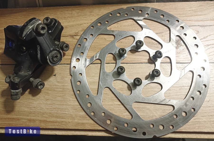 Shimano mechanikus BR-M475 első fék 160mm tárcsával