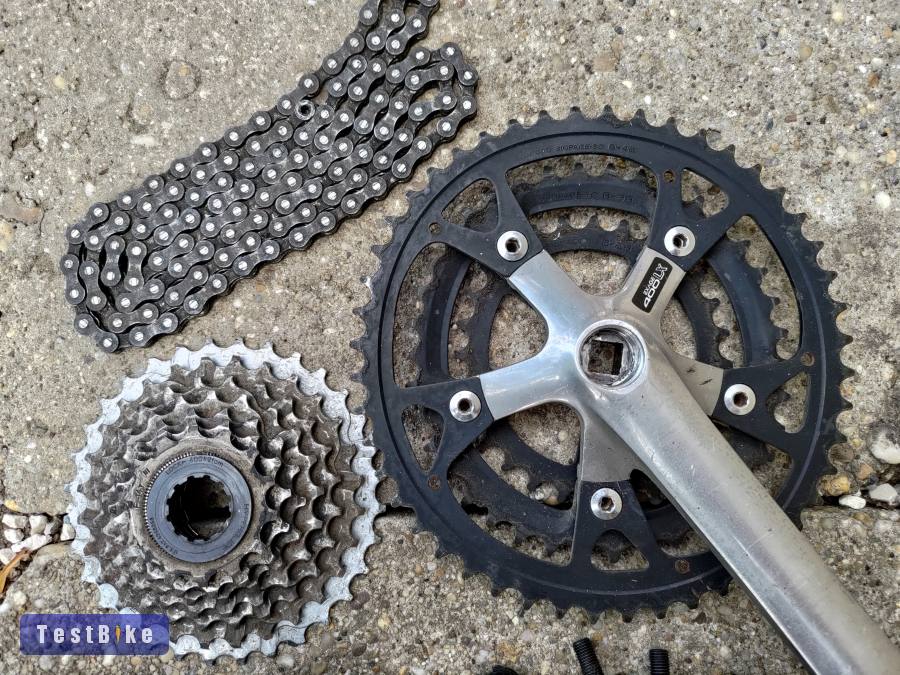 Shimano ősmonti hajtás, váltás 
