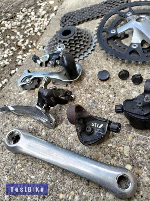 Shimano ősmonti hajtás, váltás 
