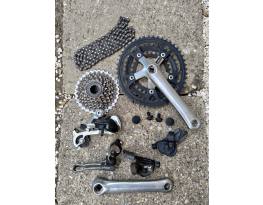 Shimano ősmonti hajtás, váltás 
