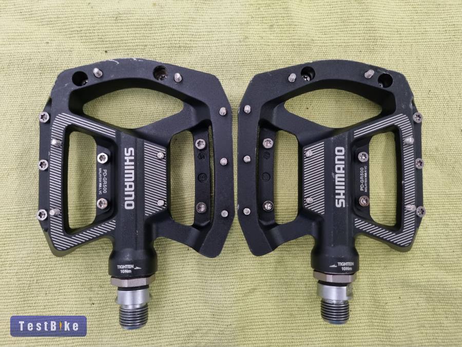 Shimano PD-GR500 Flat Pedals MTB - Black                    