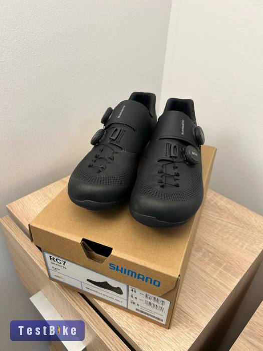 Shimano RC703 országúti cipő 42 SPD-SL + Stopli (új!)