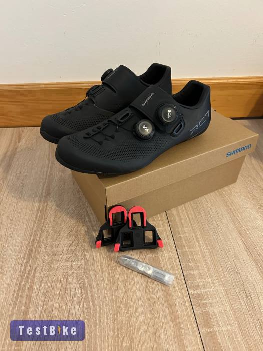 Shimano RC703 országúti cipő 42 SPD-SL + Stopli (új!)
