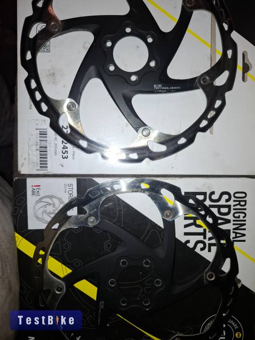 Shimano rt86 203 tárcsák eladóak