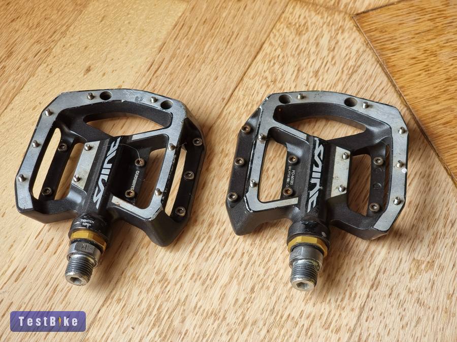 Shimano Saint platform és Shimano XT SPD pedálok