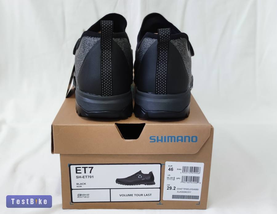 Shimano SH-ET701 BOA 46 Kerékpáros/Bringás túra cipő Új
