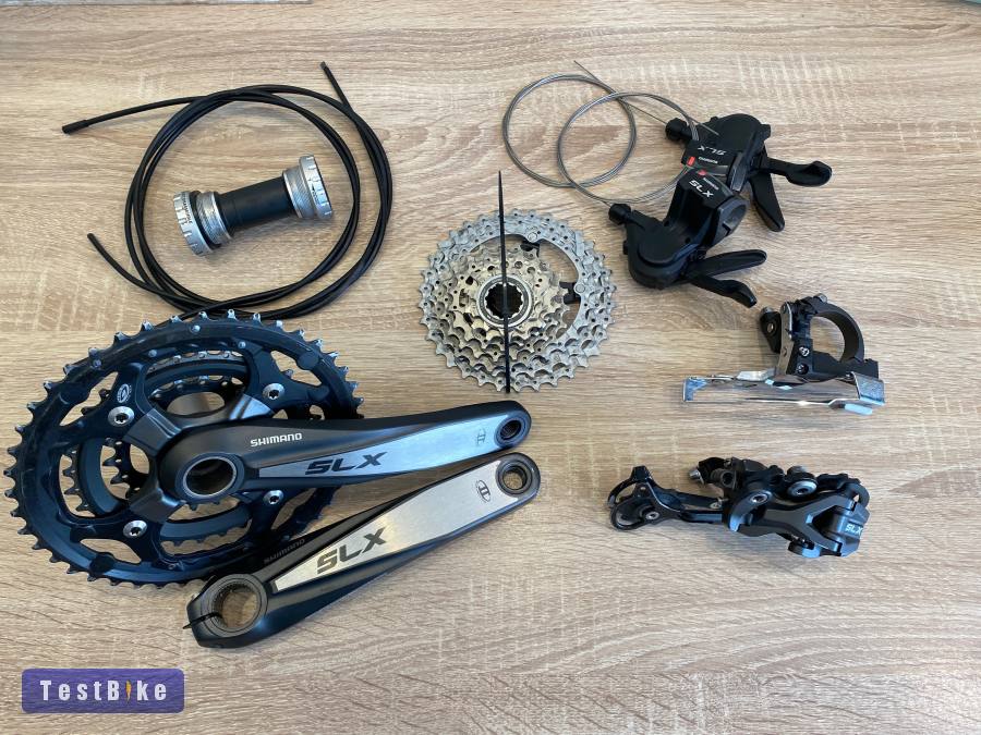 Shimano SLX 3x9 teljes hajtás szett