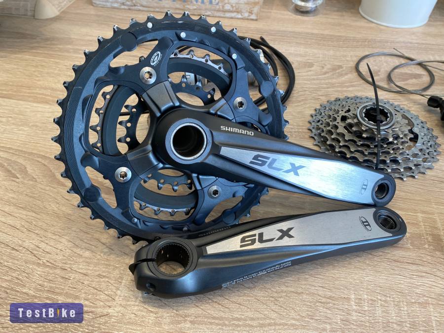 Shimano SLX 3x9 teljes hajtás szett