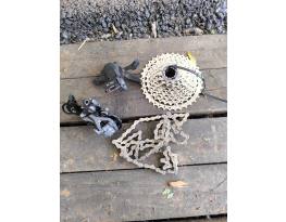 Shimano SLX 9s hatsó váltó szett 11-36