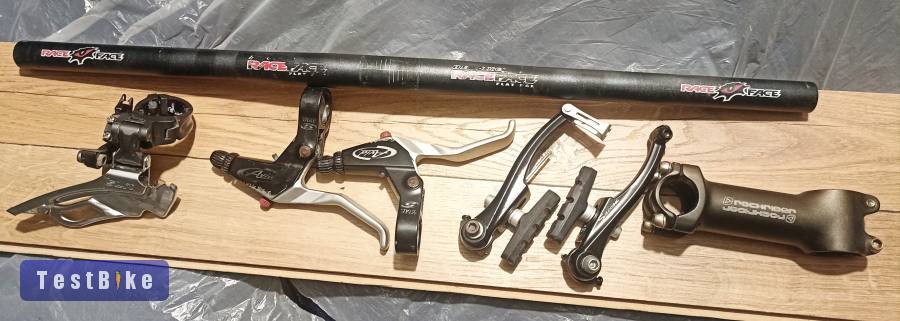 Shimano SLX első váltó, mtb cuccok