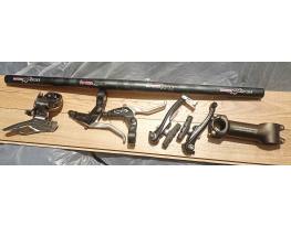 Shimano SLX első váltó, mtb cuccok