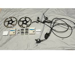 Shimano SLX fékszett+tárcsa+betétek