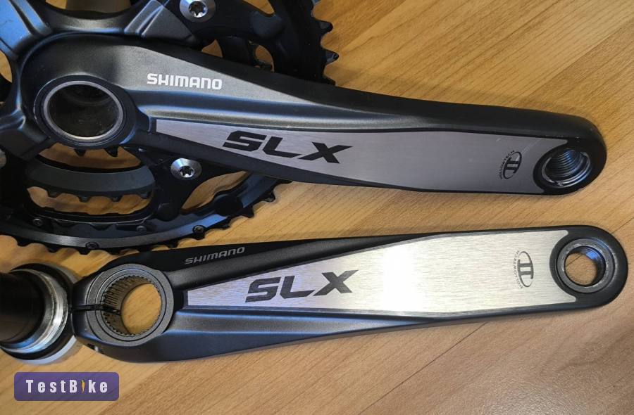 Shimano SLX Integrált hajtómű középcsapággyal szép állapotban 