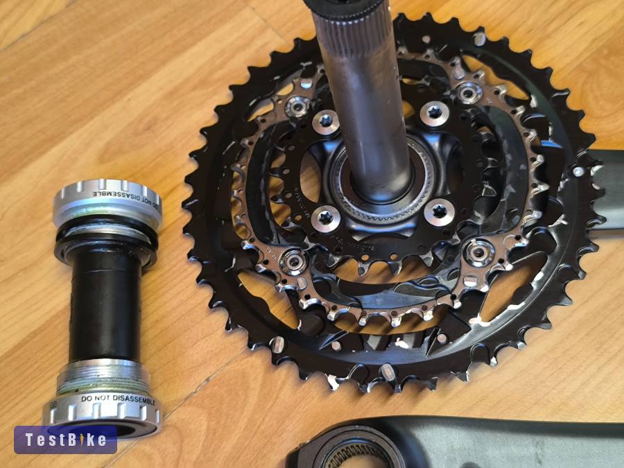 Shimano SLX Integrált hajtómű középcsapággyal szép állapotban 