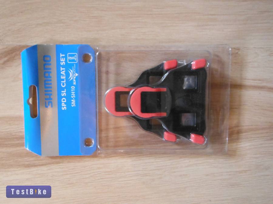 Shimano SPD-SL piros és kék stoplik együtt SM-SH10 / SM-SH12