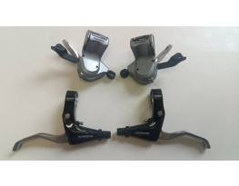 Shimano Ultegra 2x10s váltókar, fékkar