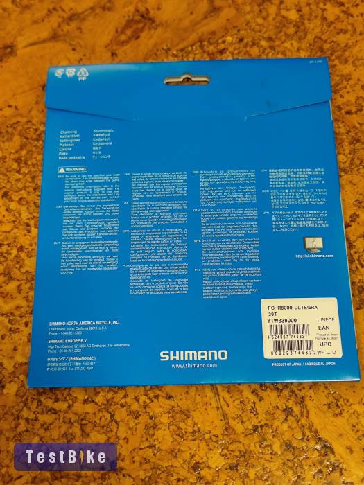 Shimano Ultegra 39T lánckerék FC-R8000