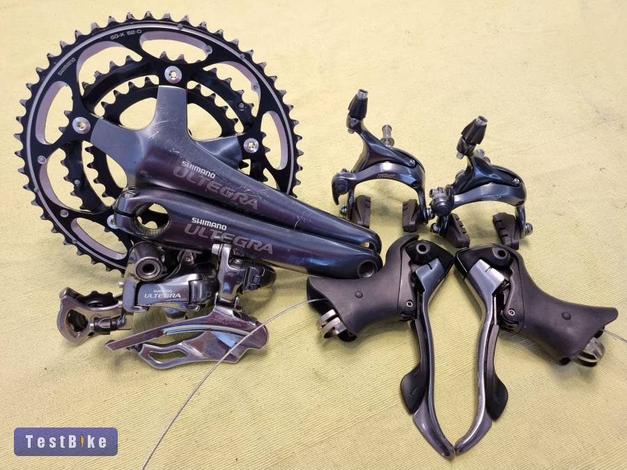 Shimano Ultegra 6600 Group Gray - Crank, Brakes, Shifters, D
