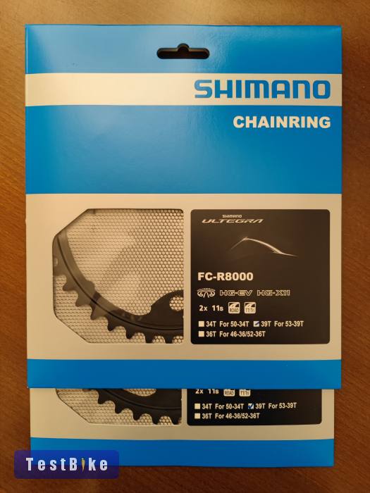 Shimano Ultegra FC-R8000 lánckerék (39 fog) 11s.