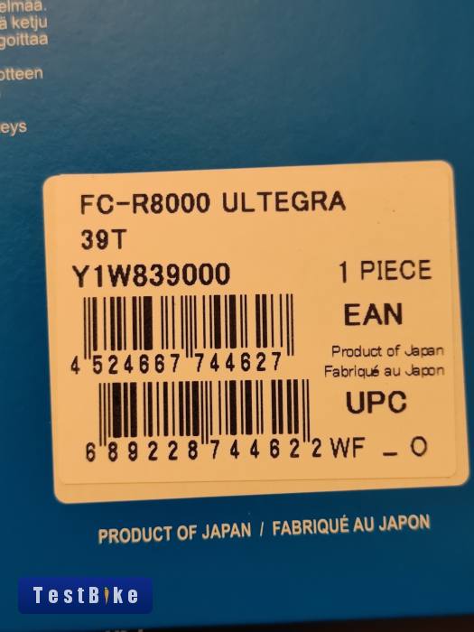 Shimano Ultegra FC-R8000 lánckerék 39T_két darab jó áron!