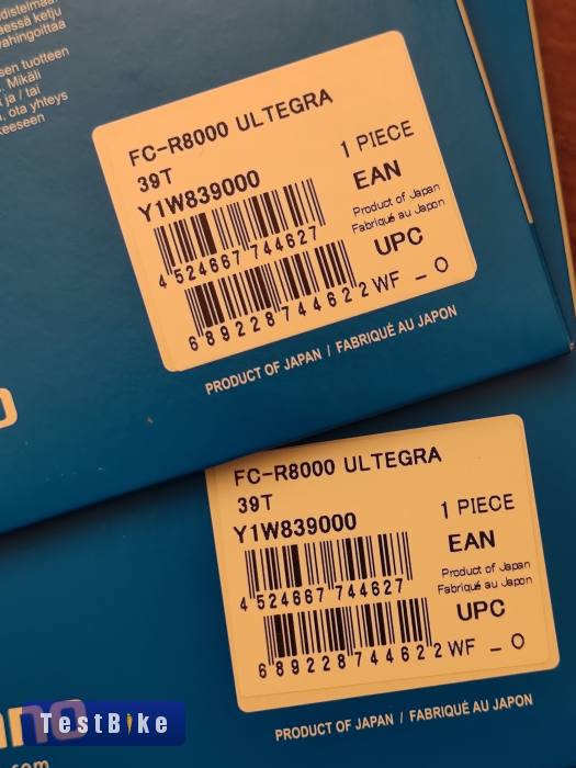 Shimano Ultegra FC-R8000 lánckerék 39T_két darab jó áron!