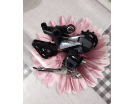 Shimano Ultegra RD-R8000 hátsó váltó és FD-R8000 első váltó.