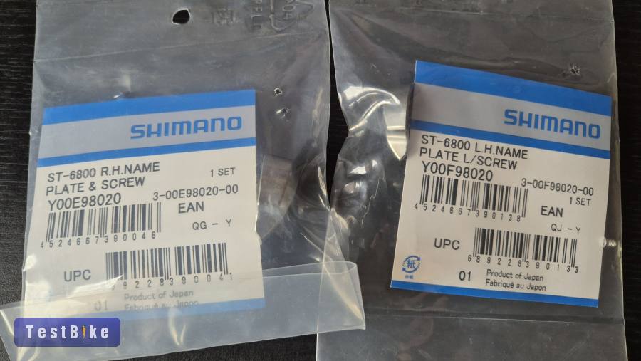 Shimano Ultegra ST-6800 fékváltókar fedlap, name Plate jobb 