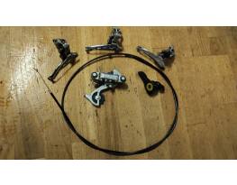 Shimano vintage váltó szett egyben eladó 