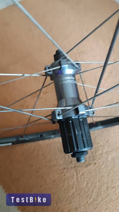 Shimano WH-RS80 karbon alu országúti kerékszett. Kb. új! 