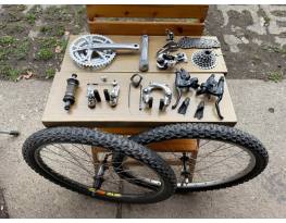 Shimano XT / LX / Exage szett 3x7 random