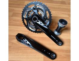 Shimano XT 10-es integrált hajtómű középcsapággyal 